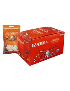 Сигаретные фильтры DESPERADO SLIM 15 X 6 (30пач x 150шт)