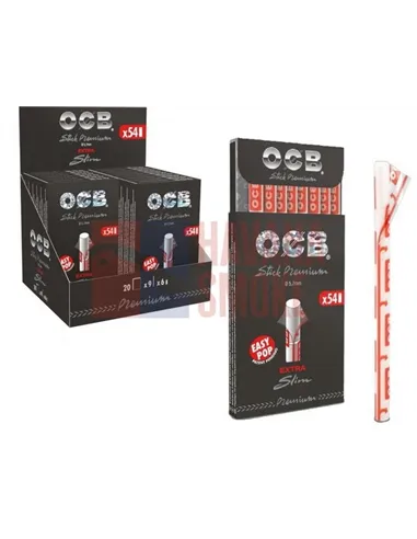 Сигаретные фильтры OCB Precut Premium Extra Slim Ø5,7 (20пач x 54шт) PT6050OCBPREMES