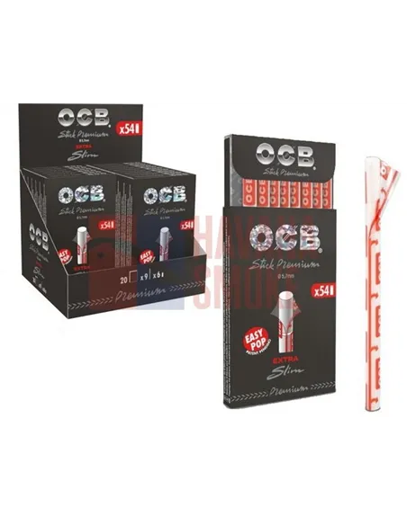 Сигаретные фильтры OCB Precut Premium Extra Slim Ø5,7 (20пач x 54шт) PT6050OCBPREMES