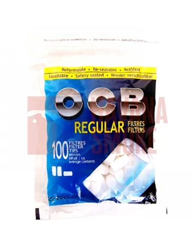 Сигаретные фильтры OCB Regular (30пач x 100шт) BFOCBR8/30/100