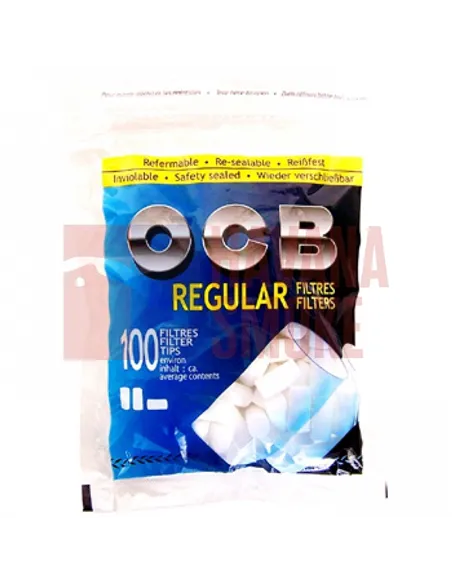 Сигаретные фильтры OCB Regular (30пач x 100шт) BFOCBR8/30/100