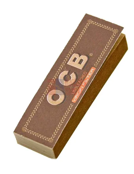 Сигаретные фильтры OCB бумажные VIRGIN (25пач x50 листов) BFOCBUNB/60/25
