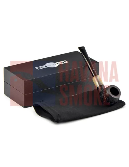 Трубка Dunhill - Shell Briar - 4101 Horn Army Mounted (без фильтра)