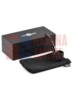 Трубка Dunhill - Shell Briar - 4102 Vulcanite Army Mounted (без фильтра)