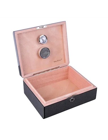 Хьюмидор Tom River на 30 сигар, Карбон 560-257