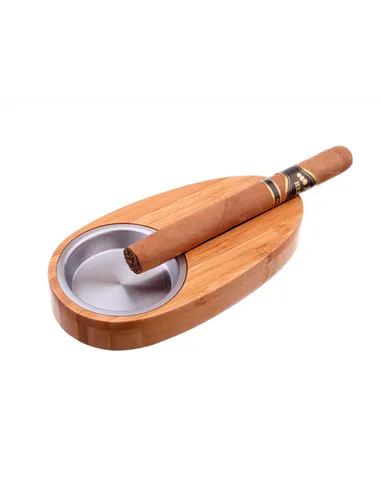 Пепельница Tom River на 1 сигару, Бамбук 523-162