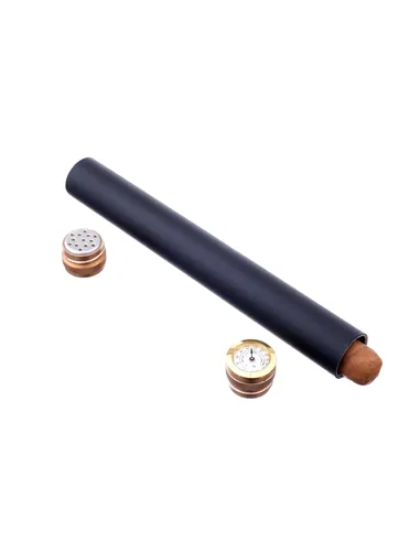 Чехол Tom River на 1 сигару Дабл Корона, алюминий 38105