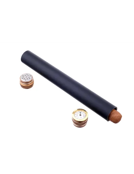 Чехол Tom River на 1 сигару Дабл Корона, алюминий 38105