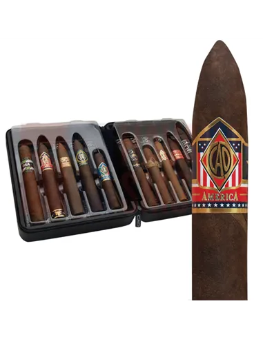 CAO Champions II Sampler (набор из 10 сигар в дорожном хьюмидоре)