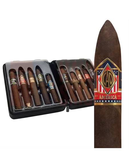 CAO Champions II Sampler (набор из 10 сигар в дорожном хьюмидоре)