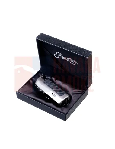 Зажигалка сигарная Passatore с пробойником, оружейная сталь 234-503
