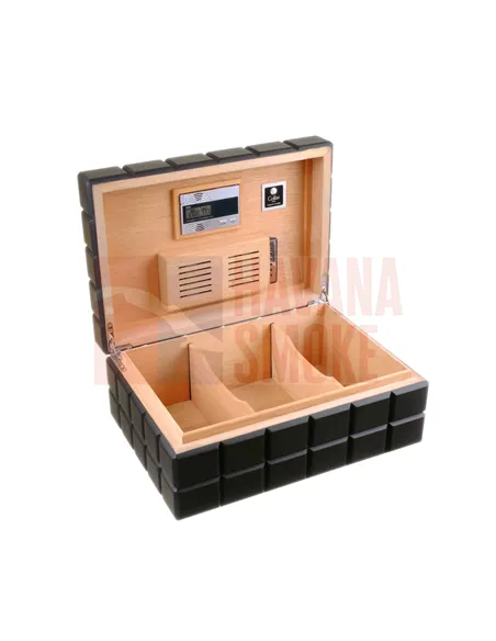 Хьюмидор Colibri Heritage на 80 сигар, Черный лак-HU500T1