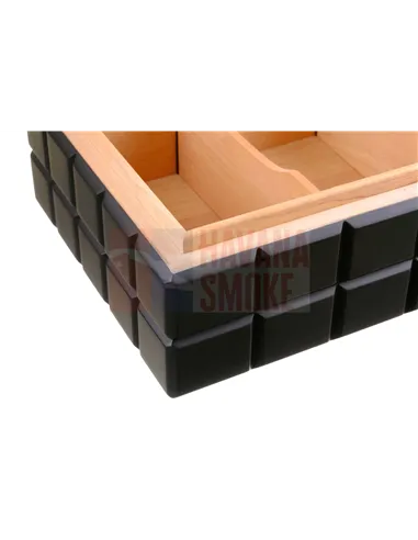 Хьюмидор Colibri Heritage на 80 сигар, Черный лак-HU500T1