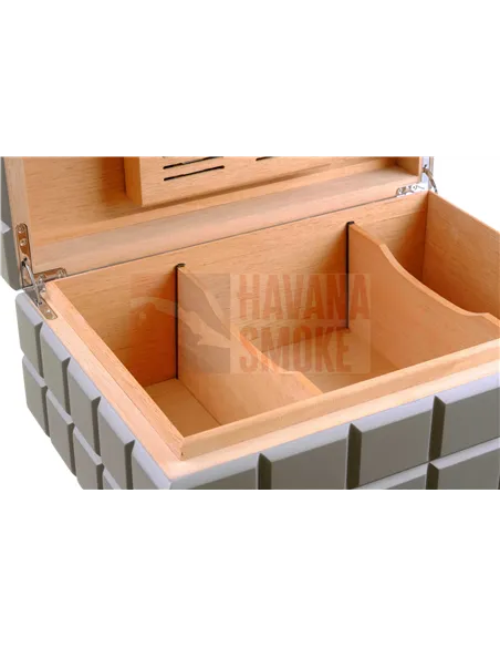 Хьюмидор Colibri Heritage на 80 сигар, Серый лак HU500T3