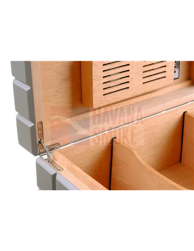 Хьюмидор Colibri Heritage на 80 сигар, Серый лак HU500T3