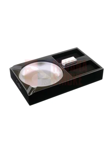 Пепельница Colibri Windsor на 3 сигары, Черное дерево AT200C1