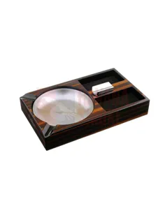 Пепельница Colibri Windsor на 3 сигары, Макассар AT200C2