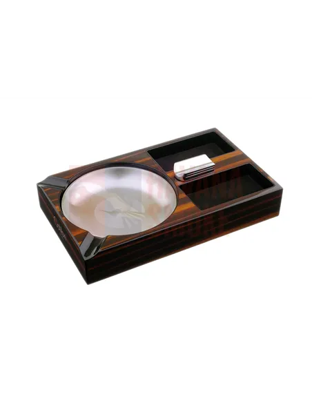 Пепельница Colibri Windsor на 3 сигары, Макассар AT200C2