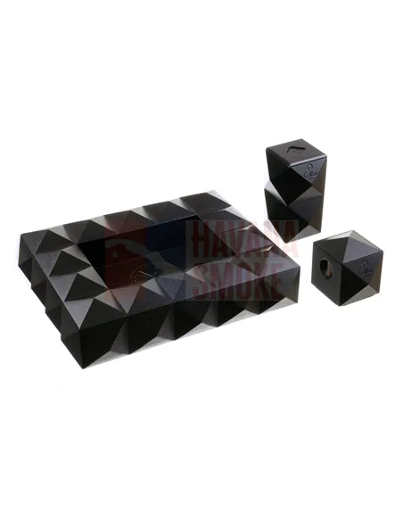 Пепельница Colibri Quasar на 8 сигар, Черный лак AT100T1