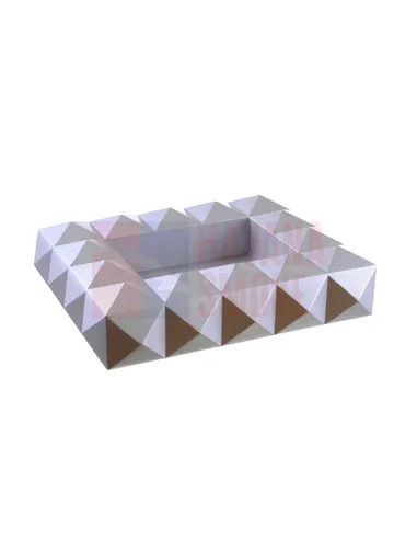 Пепельница Colibri Quasar на 8 сигар, Серебристый лак AT100T2