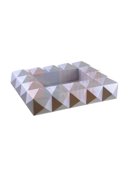 Пепельница Colibri Quasar на 8 сигар, Серебристый лак AT100T2