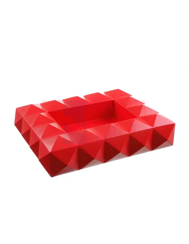 Пепельница Colibri Quasar на 8 сигар, Красный лак AT100T4