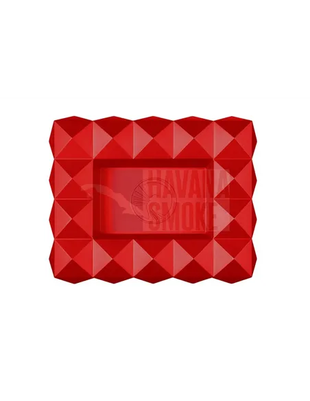 Пепельница Colibri Quasar на 8 сигар, Красный лак AT100T4