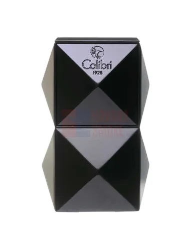 Зажигалка настольная Colibri Quasar, тройное турбопламя, Черный лак-LI710T1