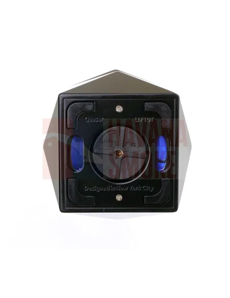 Зажигалка настольная Colibri Quasar, тройное турбопламя, Черный лак-LI710T1