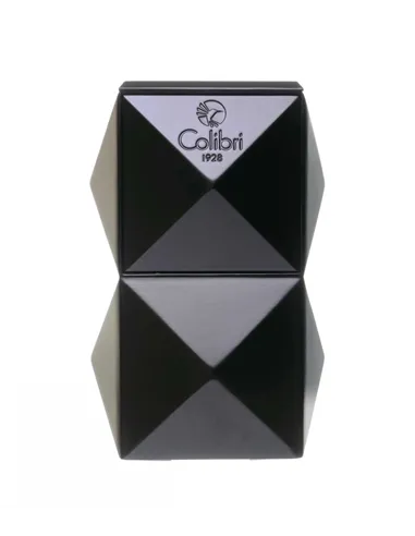 Зажигалка настольная Colibri Quasar, тройное турбопламя, Черный лак-LI710T1