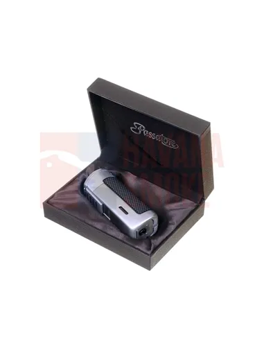 Зажигалка сигарная Passatore с пробойником, хром 234-502