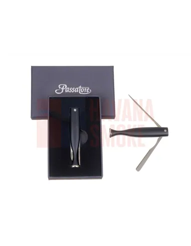 Тампер трубочный Passatore в подарочной упаковке, синий металлик 491-148