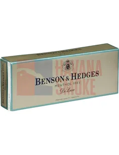 Benson & Hedges Menthol 100's DeLuxe
