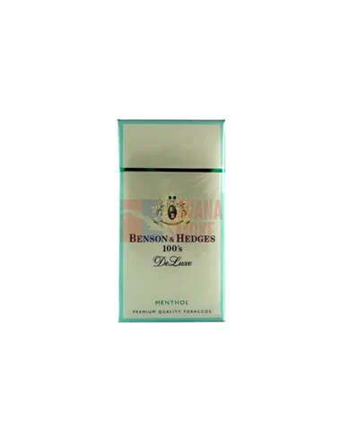 Benson & Hedges Menthol 100's DeLuxe
