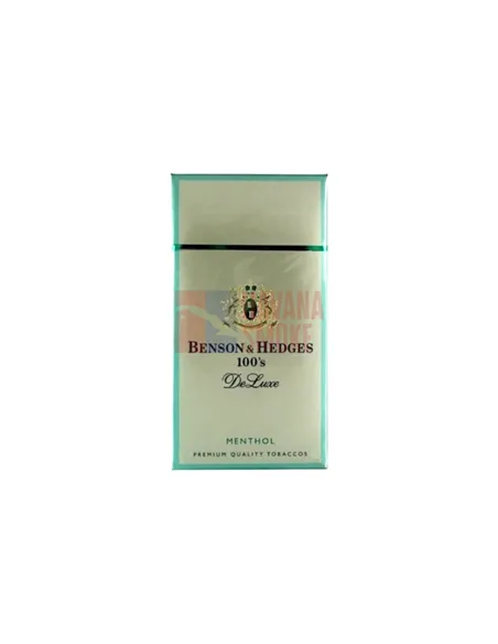 Benson & Hedges Menthol 100's DeLuxe