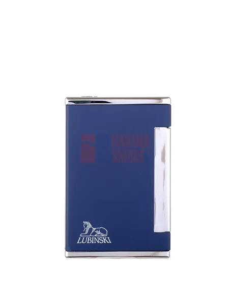 Зажигалка Lubinski "Капри" турбо, синяя