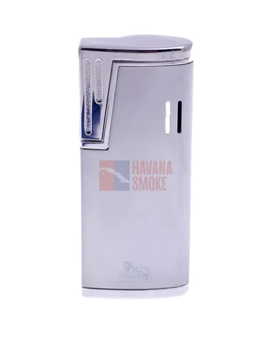 Зажигалка Lubinski "Стреза" турбо, серебристая