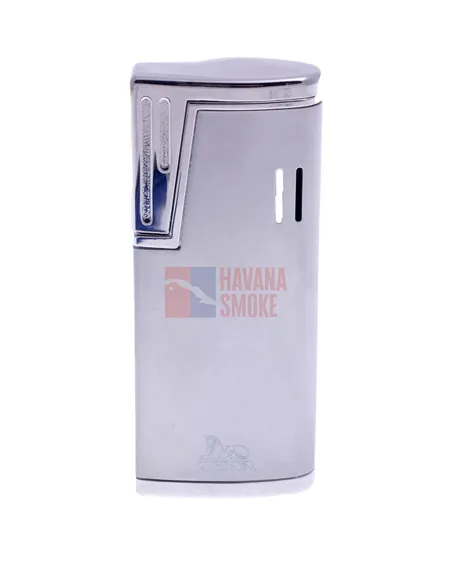 Зажигалка Lubinski "Стреза" турбо, серебристая