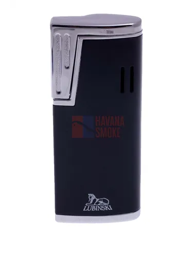 Зажигалка Lubinski "Стреза" турбо, черная