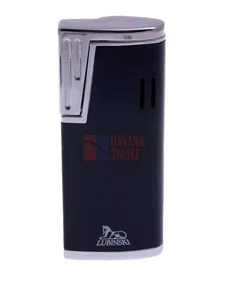 Зажигалка Lubinski "Стреза" турбо, черная