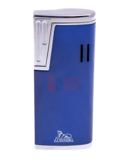 Зажигалка Lubinski "Стреза" турбо, синяя