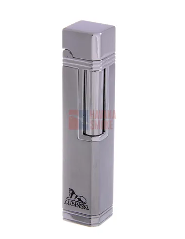 Зажигалка Lubinski "Альтамура", кремневая, серебристая