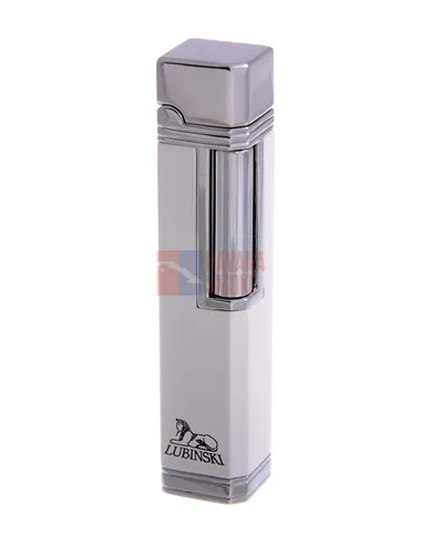 Зажигалка Lubinski "Альтамура", кремневая, белая