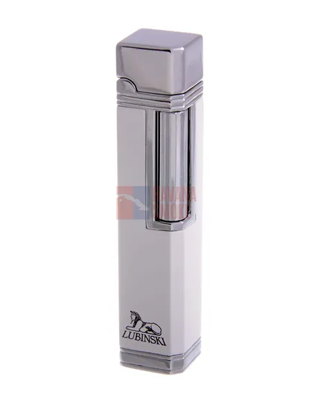 Зажигалка Lubinski "Альтамура", кремневая, белая