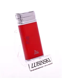 Зажигалка Lubinski "Ареццо", турбо, красная