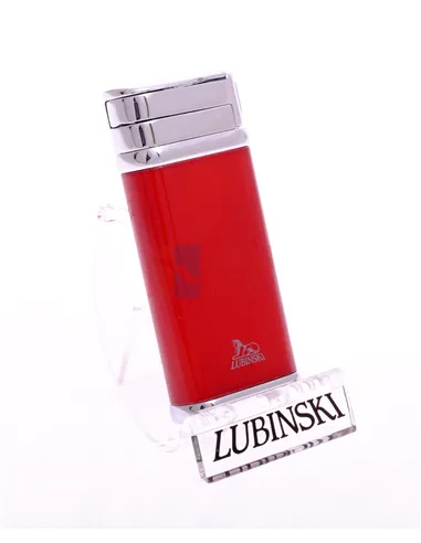 Зажигалка Lubinski "Ареццо", турбо, красная