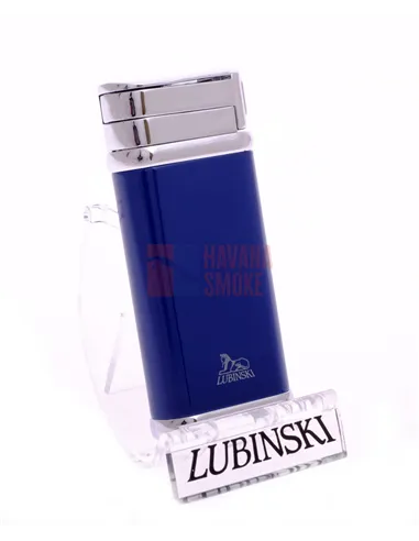Зажигалка Lubinski "Ареццо", турбо, синяя