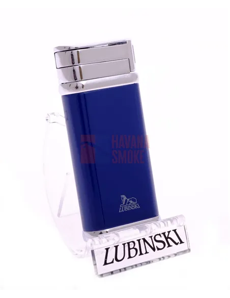 Зажигалка Lubinski "Ареццо", турбо, синяя