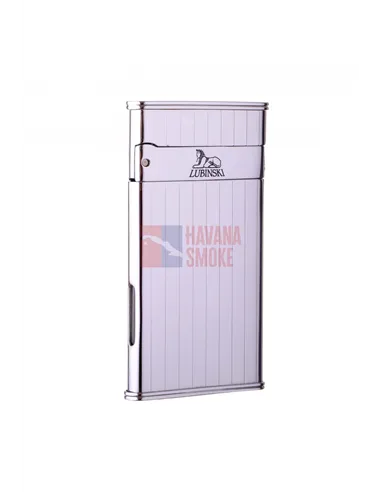 Зажигалка Lubinski "Сардиния" турбо, серебристая