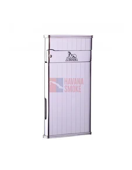Зажигалка Lubinski "Сардиния" турбо, серебристая